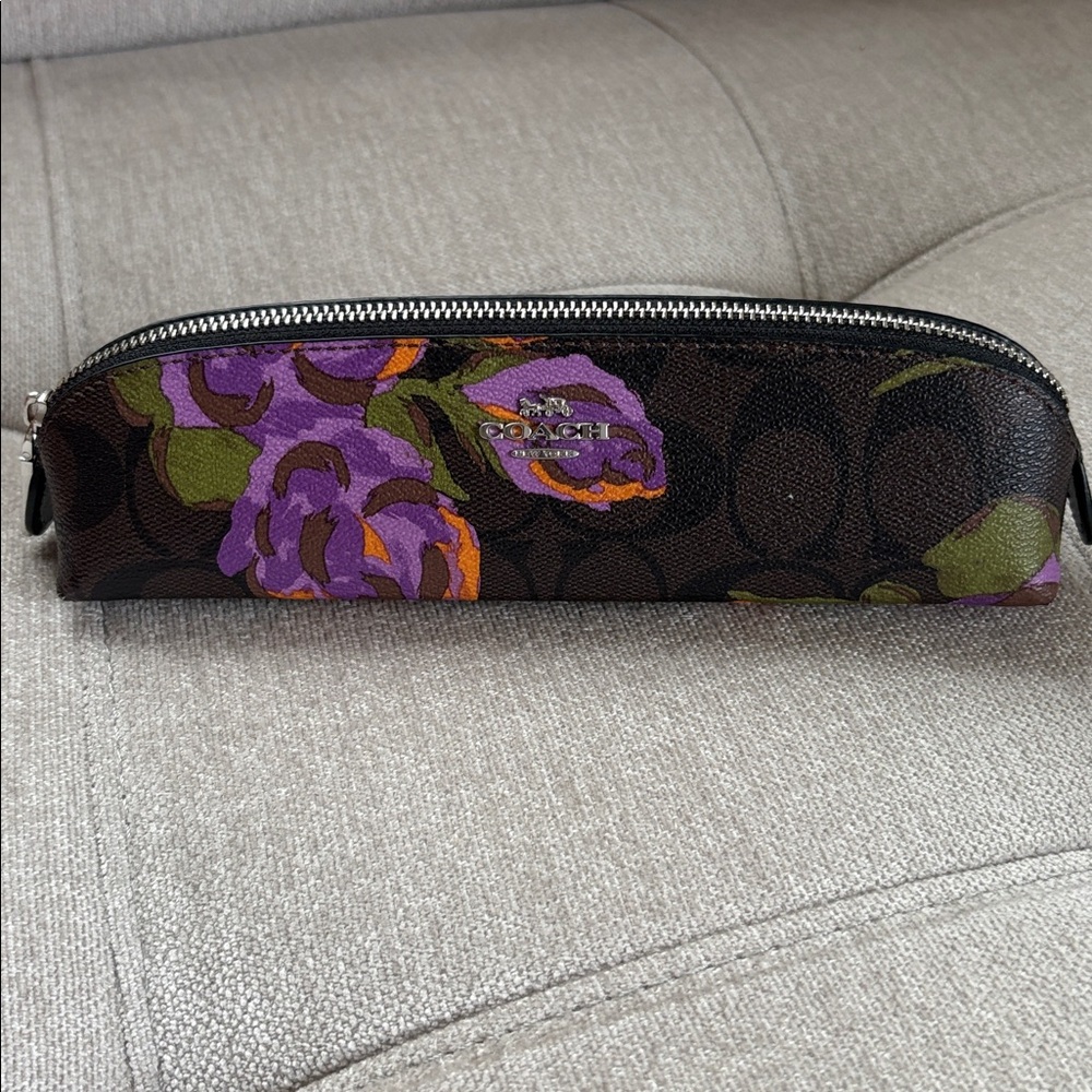 Coach pencil case